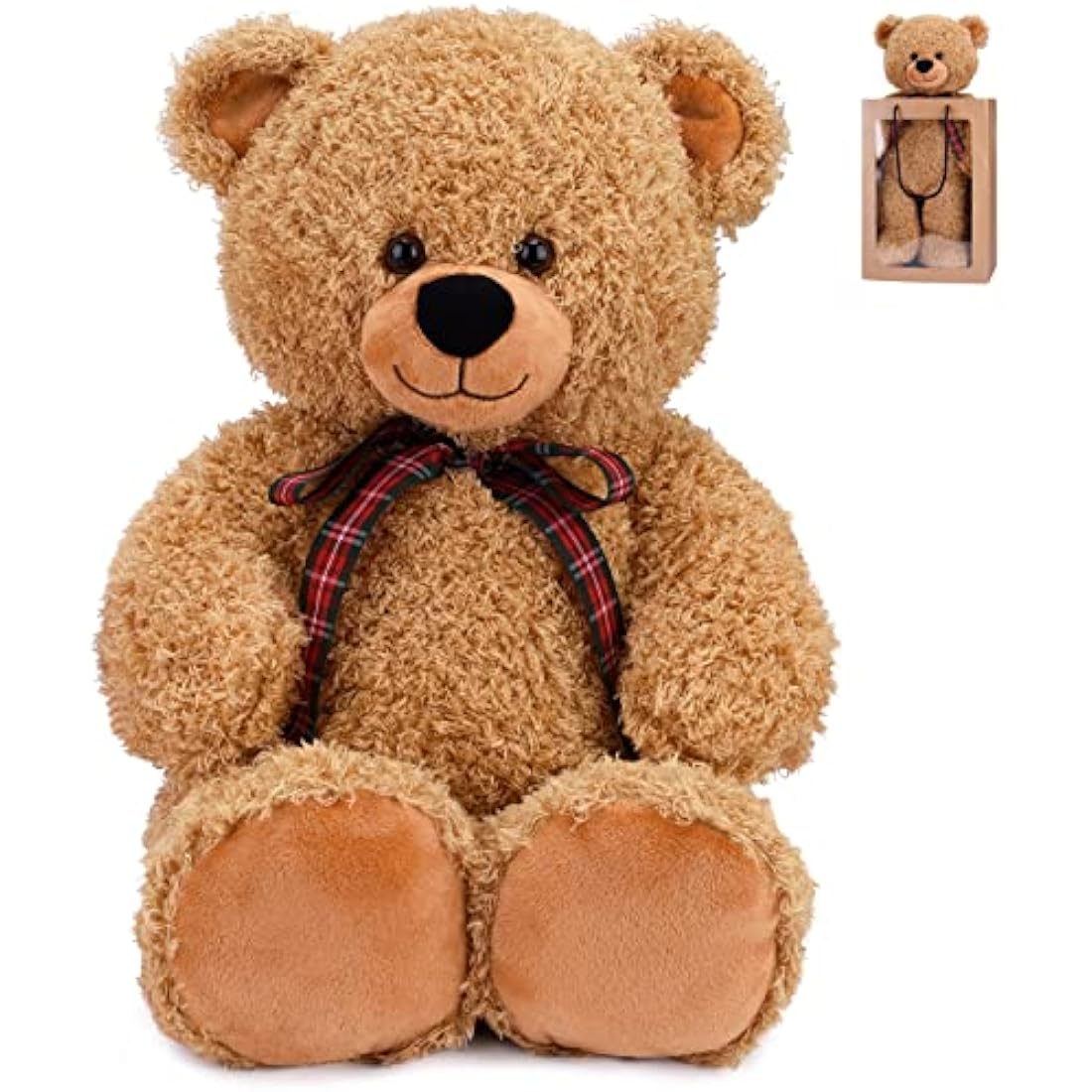 Bebamour 52CM Large Teddy Bear Baby Stuffed Animals Soft Toys Teddy Bears for Girs Gifts, Christening, Baby Shower, Birthday, Christmas Toys for Kids